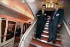 Airbus A380 Stairs up ... (Click to enlarge)